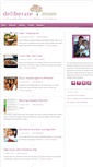 Mobile Screenshot of deliberatemom.com